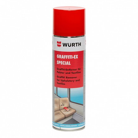 Spray-uri - Spray curatare graffiti si tapiterie Wurth, 500 ml
