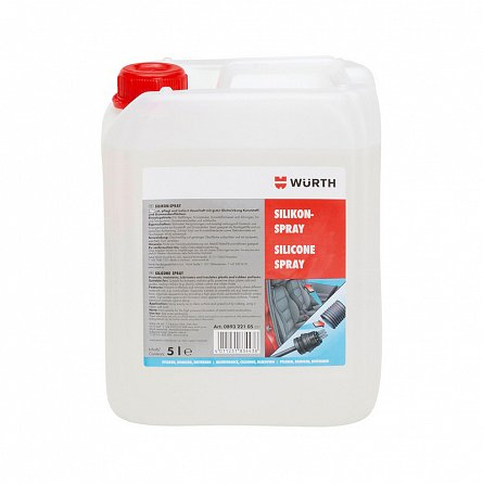 Chimice si Intretinere - Spray siliconic 5 l Wurth