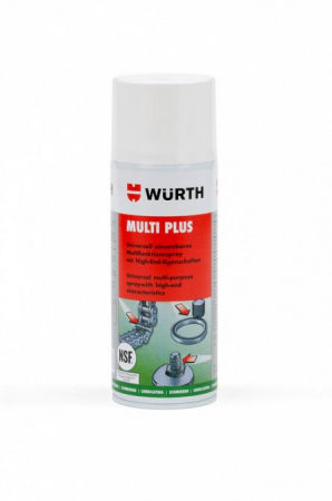 Spray-uri - Spray vaselina universala MULTI PLUS NSF, Wurth 400 ml