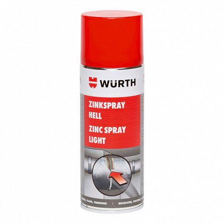 Solutii tehnice - Spray zinc deschis 400 ml Wurth