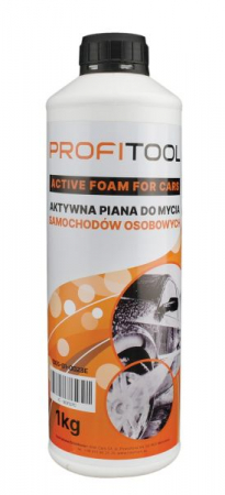 Echipare service - Spuma activa PROFITOOL, 1kg, pentru curatarea suprafetelor puternic macinate, autoturisme, sigur pt vopsea si elemente de cauciuc, fluid 