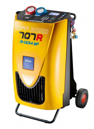 Statii umplere AC - Statie incarcat AC KONFORT 707R OFF ROAD (R1234yf), mod operare automatic, destinat pentru: vehicule agricultura; vehicule hibride; autoturisme; camioane