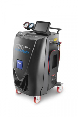 Statii umplere AC - Statie incarcat AC KONFORT 720 TOUCH (R1234yf), mod operare automatic/manual, destinat pentru: vehicule agricultura; vehicule electrice; vehicule hibride; autoturisme; camioane