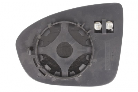 Sticla oglinda laterala Dreapta convexa, incalzita, crom potrivit OPEL MERIVA B 2010-2017 [1]