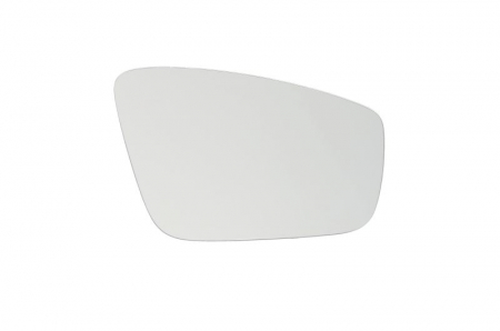 Oglinzi auto - Sticla oglinda laterala Dreapta (convexa, incalzita, crom) potrivit SEAT TOLEDO IV; SKODA FABIA III, RAPID; VW JETTA IV 04.10-