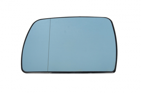 Oglinzi auto - Sticla oglinda laterala Stanga (asferice, incalzita, albastru) potrivit BMW X3 (E83), X5 (E53) 06.00-12.11