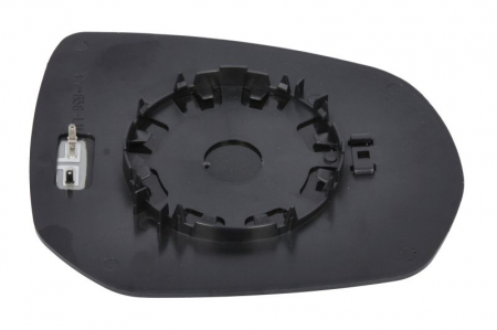 Oglinzi auto - Sticla oglinda laterala Stanga asferice, incalzita, albastru potrivit CITROEN C3 PICASSO, C4 PICASSO I dupa 2006