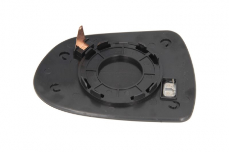 Sticla oglinda laterala Stanga (asferice, incalzita, crom) potrivit HYUNDAI I40 I, I40 I CW, IX35 07.11-05.19 [2]