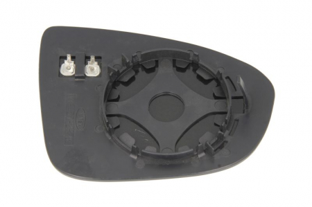 Sticla oglinda laterala Stanga (convexa, incalzita, crom) potrivit OPEL MERIVA B 06.10-03.17 [2]