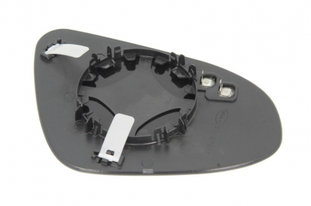 Sticla oglinda laterala Stanga convexa, incalzita, crom potrivit TOYOTA AURIS, COROLLA, VERSO 2009-2019 [1]