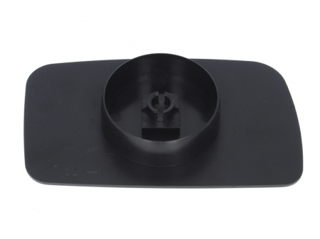Sticla oglinda laterala Stanga (plat, crom) potrivit VW GOLF II, JETTA II 08.83-12.92 [2]
