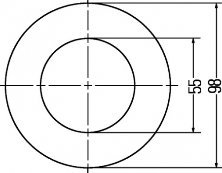 Stop frana LED 98mm [1]