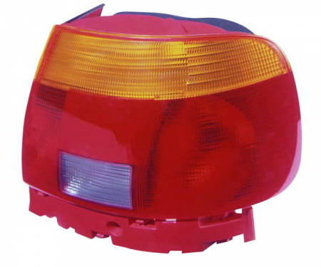 Stop lampa spate dreapta culoare semnalizator portocaliu culoare sticla rosu AUDI A4 B5 Sedan intre 1994-1998