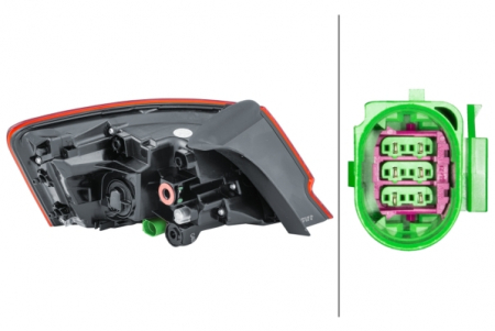 Stop lampa spate dreapta exterior LED AUDI A3 8V dupa 2016 [1]