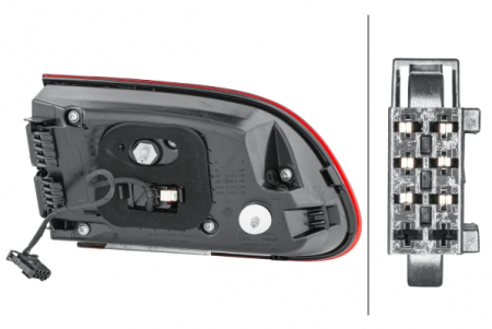 Stop lampa spate Dreapta (partea interioara, LED) potrivit PORSCHE MACAN 2.0-3.6 02.14- [1]