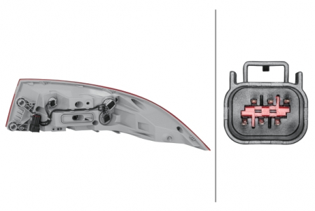 Stop lampa spate stanga (exterior, LED) potrivit JAGUAR XF II 2.0-3.0D 05.15- [1]