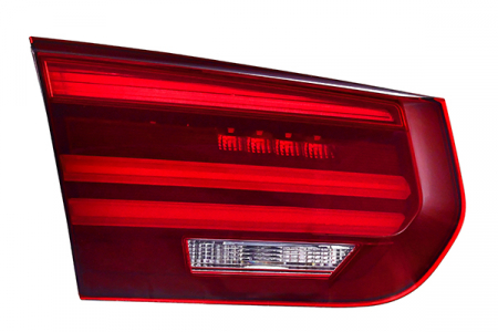 Stopuri - Stop lampa spate stanga (interior, H21W, culoare sticla fumuriu, cu lumina ceata, lumina marsalier) potrivit BMW Seria 3 F30, F31, F80 05.15-03.19