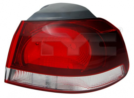 Stopuri - Stop tripla lampa spate dreapta ( exterior , Semnalizator alb, culoare sticla fumuriu) VW GOLF HATCHBACK 2008-2013
