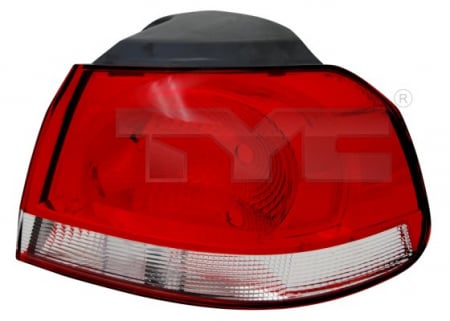Stopuri - Stop tripla lampa spate dreapta ( exterior , Semnalizator alb, culoare sticla: rosu) VW GOLF HATCHBACK 2008-2013