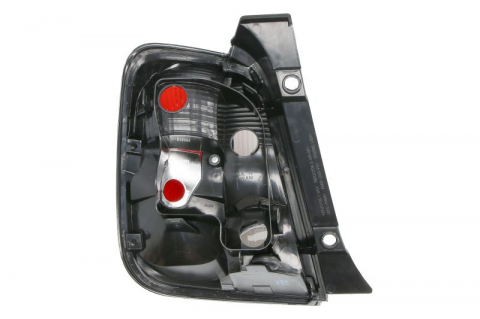 Stop tripla lampa spate dreapta (Semnalizator alb, culoare sticla: rosu, cadru negru) FIAT 500 2007-2015 [1]