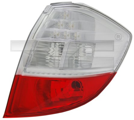 Stopuri - Stop tripla lampa spate dreapta (Semnalizator alb, culoare sticla: rosu) HONDA JAZZ 2008-2011