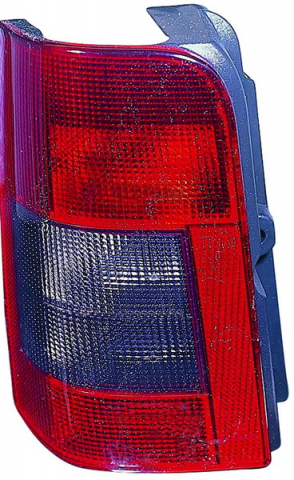 Stopuri - Stop tripla lampa spate dreapta (Semnalizator fumuriu, culoare sticla: rosu) CITROEN BERLINGO PEUGEOT PARTNER 1996-2008
