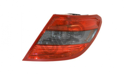 Stop tripla lampa spate dreapta (Semnalizator fumuriu, culoare sticla: rosu) MERCEDES Clasa C COMBI 2007-2011 [2]