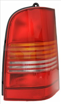 Stopuri - Stop tripla lampa spate dreapta (Semnalizator portocaliu, culoare sticla: rosu) MERCEDES Clasa V 1996-2003