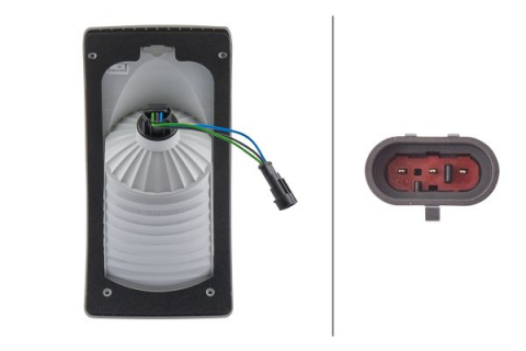 Stop tripla lampa spate stanga dreapta (12V, lumini frana) FENDT 800, 900 dupa 2010 [3]