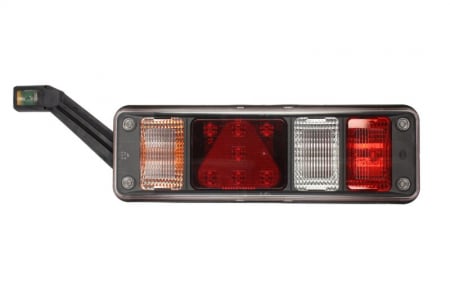 Stopuri - Stop tripla lampa spate stanga EASYCONN I (LED, 24V, semnalizator, lumini ceata, lumini mers inapoi, lumini stop, lumini pozitie, reflector triangular)
