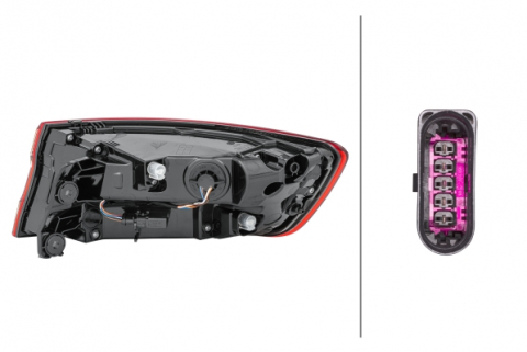 Stop tripla lampa spate stanga ( exterior , LED) AUDI A4 LIMUZINA 2015-2019 [3]