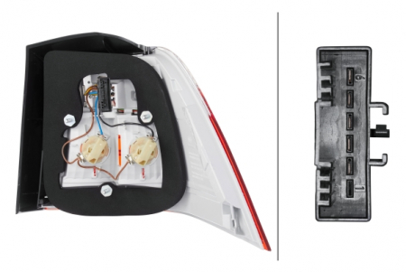 Stop tripla lampa spate stanga ( exterior , Semnalizator alb, culoare sticla: rosu) BMW Seria 5 COMBI 2003-2007 [1]