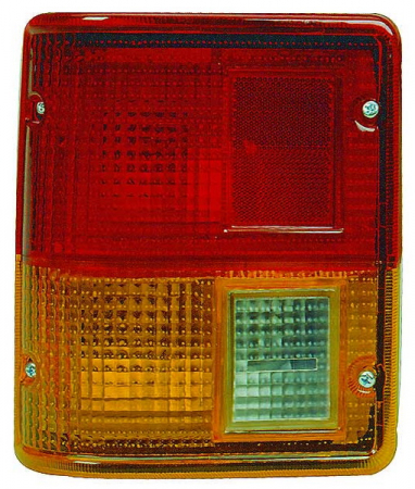 Stop tripla lampa spate stanga ( exterior , Semnalizator portocaliu, culoare sticla: rosu) MITSUBISHI PAJERO OFF-ROAD 1982-1991