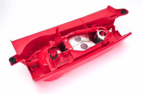 Stop tripla lampa spate stanga (Semnalizator alb, culoare sticla: rosu) CITROEN BERLINGO PEUGEOT PARTNER 2 usi 2008-2012 [2]