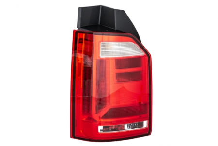 Piese Auto - Stop tripla lampa spate stanga (Semnalizator alb, culoare sticla: rosu, lumini ceata) VW TRANSPORTER BUS/dupa 2015