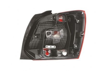 Stop tripla lampa spate stanga (Semnalizator alb, culoare sticla: rosu) VW POLO HATCHBACK 2009-2014 [1]