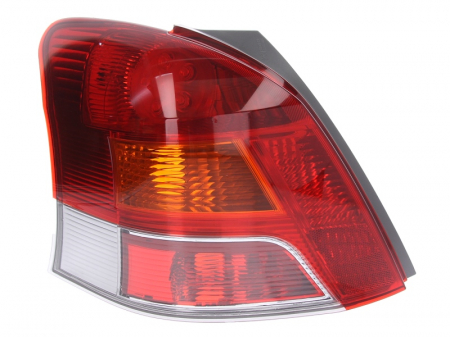 Piese Auto - Stop tripla lampa spate stanga (Semnalizator portocaliu, culoare sticla: rosu) TOYOTA YARIS HATCHBACK 2005-2010