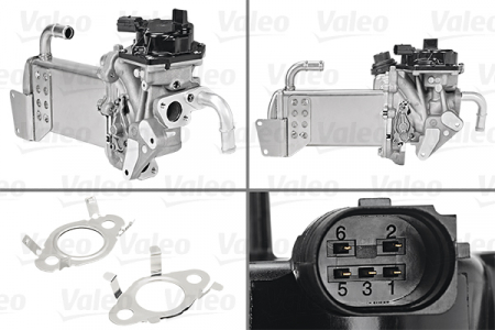 Supapa EGR - Supapa EGR cu radiator racire potrivit VW MULTIVAN V, MULTIVAN VI, TRANSPORTER / CARAVELLE VI, TRANSPORTER V, TRANSPORTER VI 2.0D 09.09-12.19
