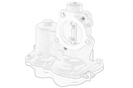 Supapa EGR - Supapa EGR potrivit SKODA YETI; VW BEETLE, CADDY ALLTRACK, CADDY ALLTRACK/MINIVAN, CADDY IV, CADDY IV/MINIVAN, CC B7, GOLF VI, JETTA IV, SCIROCCO III 2.0D 11.13-