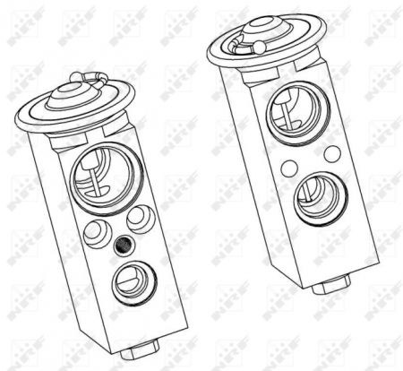 Elemente sistem climatizare - Supapa expansiune clima Alfa Romeo / Opel 145 şi 94-99 / 145 II 99 - / 146 I, 94-99 / 146 II 99 - / Astra G 98 - / Omega B 94 - / Zafira A 99 - 