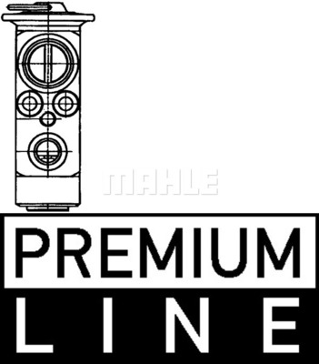 Supapa expansiune clima (refrigerant: R134A) MERCEDES ACTROS MP2 / MP3, AXOR, AXOR 2 OM457.910-OM926.999 dupa 2002 [1]