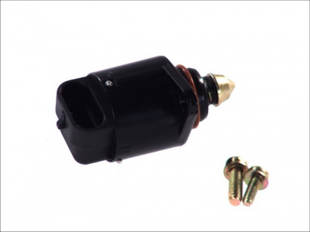 Supapa sistem combustibil - Supapa reglaj mers in gol admisie aer (4 pini) potrivit OPEL ASCONA C, ASTRA F, ASTRA G, COMBO/MINIVAN, CORSA A, CORSA B, KADETT E, KADETT E COMBO, VECTRA A, VECTRA B 1.4/1.6/1.8 06.85-07.03