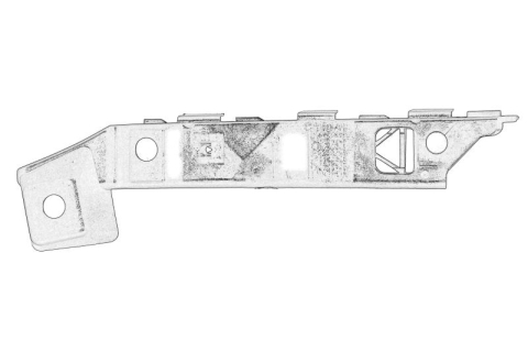 Suporti caroserie - Suport bara Fata Dreapta (latura, plastic, pentru aripa) potrivit KIA CEE'D 1.4-2.0D 12.06-12.12