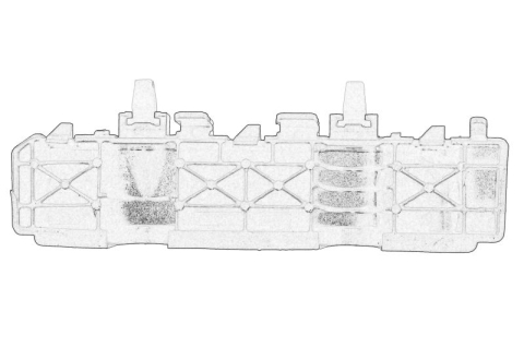 Suporti caroserie - Suport bara Fata Dreapta (latura, plastic) potrivit HYUNDAI I20 ACTIVE, I20 II 1.0-1.4D 11.14-