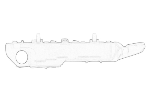 Piese Auto - Suport bara Fata Dreapta (latura, plastic) potrivit KIA CEE'D 1.0-1.6D 05.12-07.18