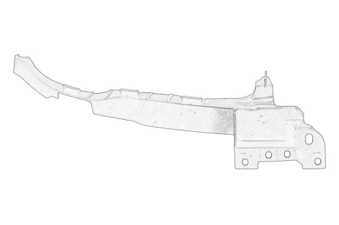 Suport bara Fata Dreapta (plastic) potrivit OPEL INSIGNIA A, INSIGNIA A COUNTRY 1.4-2.8 07.08-03.17 [1]