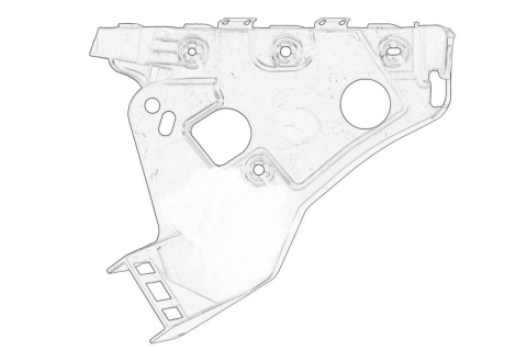 Suporti caroserie - Suport bara Fata Dreapta (plastic, utilizati cu nr. 13264473) potrivit OPEL ASTRA J, ASTRA J GTC 1.3D-2.0D 09.09-