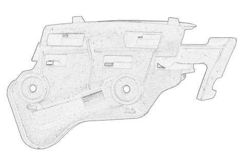 Suporti caroserie - Suport bara Fata Dreapta potrivit VW GOLF PLUS V 1.2-2.0D 12.04-12.13