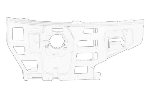 Suporti caroserie - Suport bara Fata Dreapta (sub far, plastic) potrivit SKODA FABIA II, ROOMSTER, ROOMSTER PRAKTIK 1.2-1.6D 09.06-05.15