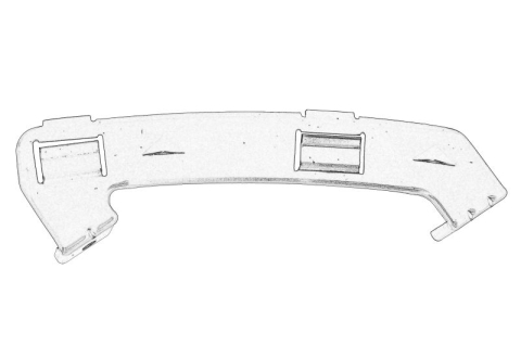 Suporti caroserie - Suport bara Fata Dreapta (superior, otel) potrivit HYUNDAI I30 1.4-2.0D 10.07-06.12